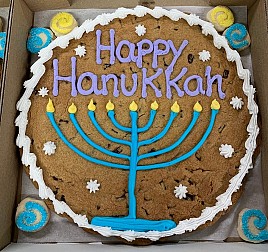 Menorah Cookiegram