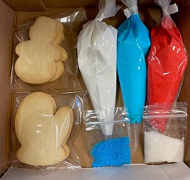 Winter Holiday Cookie Decorating Kit 