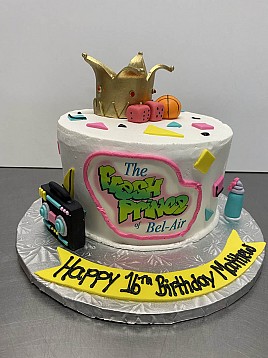 The Fresh Prince cake