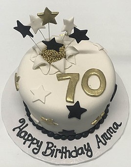 70th cake