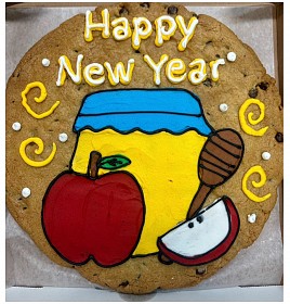 Apple and honey cookiegram