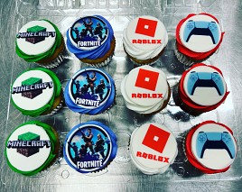 Gaming Topper Cupcakes