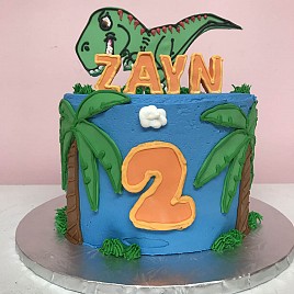 Dinosaur cake