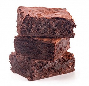 Passover double chocolate brownies