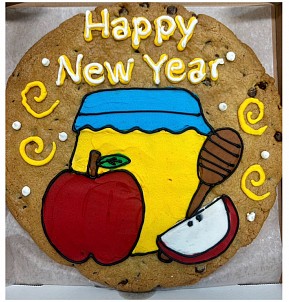 Apple and honey cookiegram