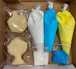 DIY Hanukkah Cookie Decorating Kit