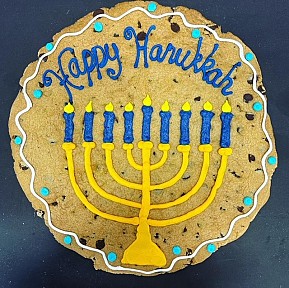 Menorah Cookiegram