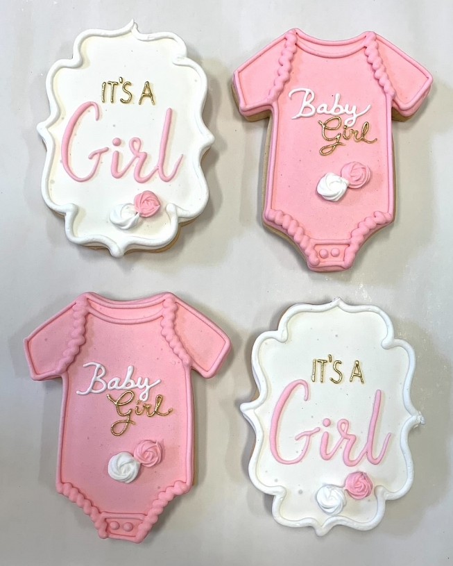 Baby Girl Cookies