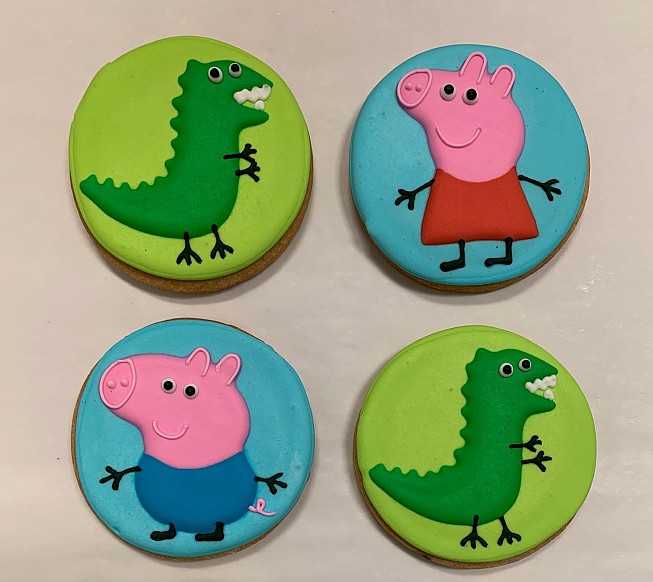 Peppa Pig cookies