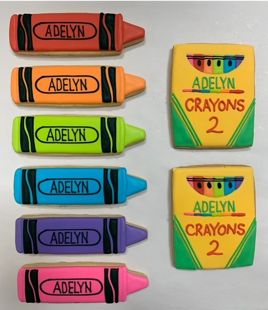 Crayon Cookies