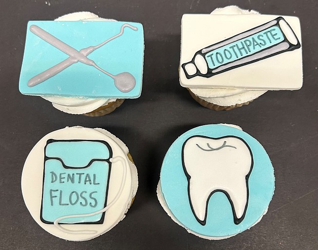 Dental Cupcake Toppers