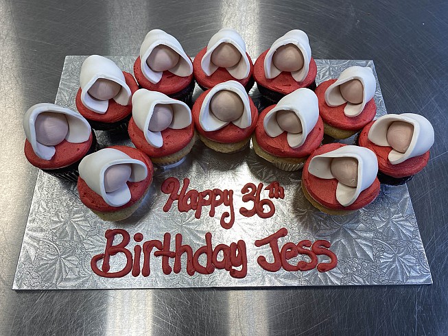 Handmaids Tail Cupcakes