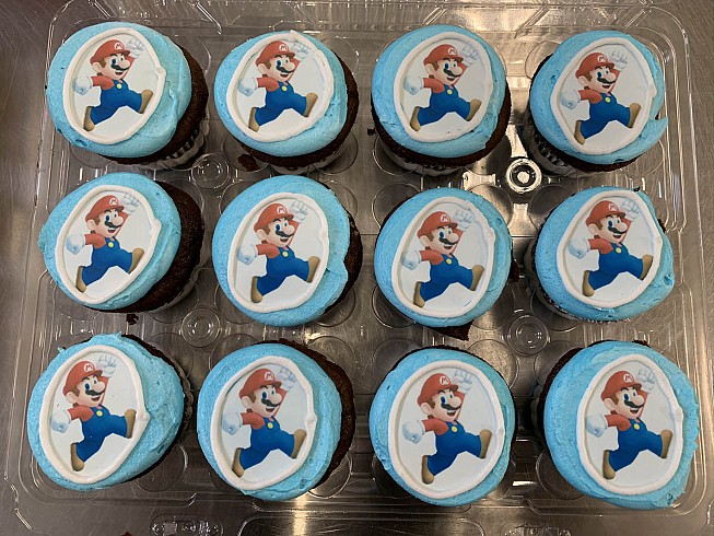 Super Mario cupckes